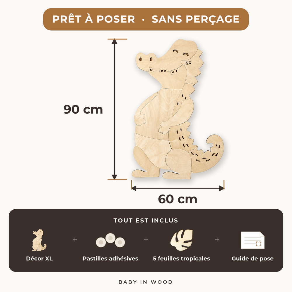 Oscar le Crocodile XL