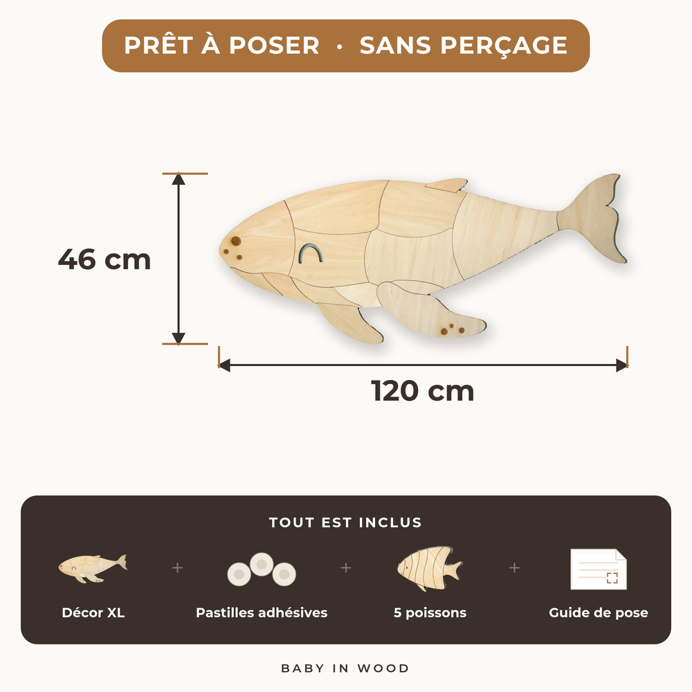 Blanche la Baleine XL
